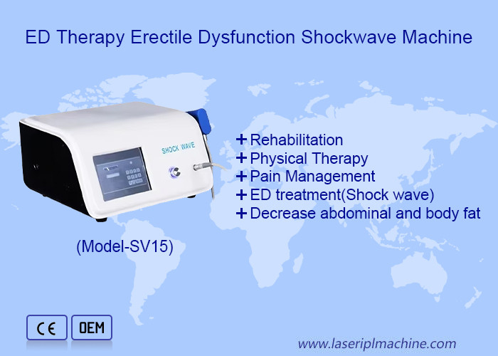 Extracorporale pneumatische schokgolftherapie machine voor pijnverlichting erectiestoornissen