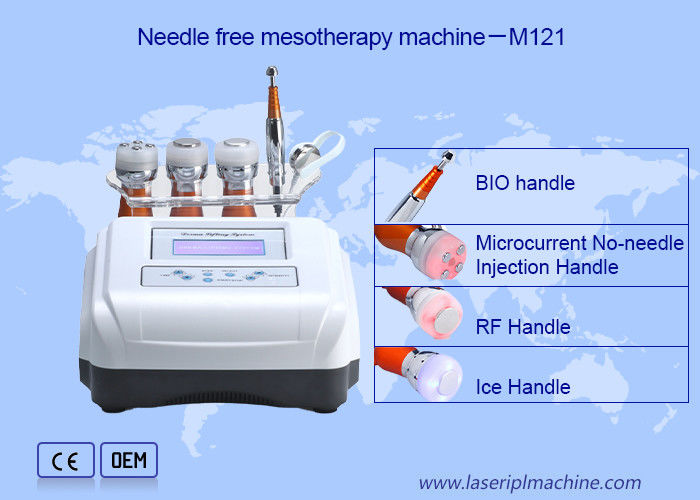 500va 4 in 1 RF naaldvrij mesotherapieapparaat voor het verwijderen van rimpels