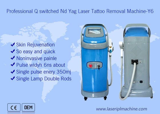 Goede prijs Professionele Q-geschakelde Nd Yag Medische 1064nm 532nm Laser Tattoo Removal Machine online