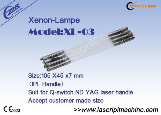 Goede prijs 7mm Dia Nd Yag Laser Ipl Xenon Flash Lamp Pak voor Qswitch ND YAG laser handvat online