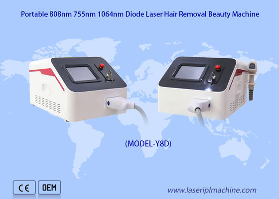 Goede prijs 808nm Touch Diode Laser Ontharing Machine Draagbare Permanente 1600w online
