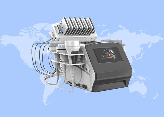 Goede prijs Draagbare 80k-Cavitatie Vacuümrf Machine 7 in 1 voor Lichaam die van het Vette Branden de contouren aangeven online