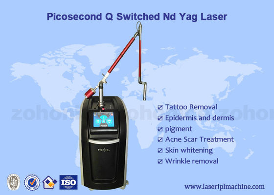 Goede prijs 532nm/1064nm van de laserkorea van Nd van de tatoegeringsverwijdering yag geschakelde de laserpicosecond q online
