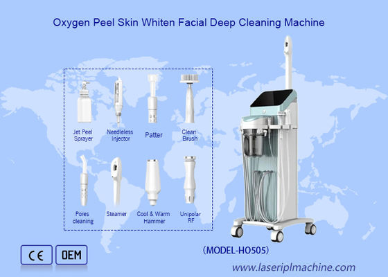 Goede prijs Hydrafacial Water Dermabrasie Peeling Huid Whitening Aqua Oxygen Gezichtsmachine online