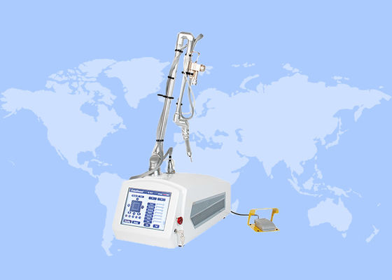 Goede prijs Draagbare 10600nm Co2 Fractionele Lasermachine Pigment verwijdering Vaginale strenger online