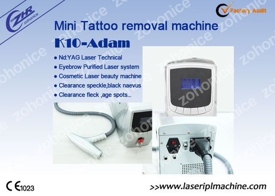 Goede prijs Q Switched ND YAG Laser Tattoo Removal Machine met een golflengte van 1064 nm tot 532 nm online