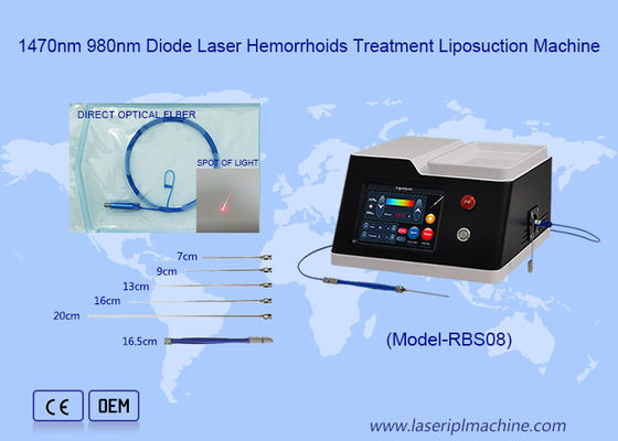 Goede prijs 980nm 1470nm halfgeleiderdiode laser voor lipolyse injectie afslanking online