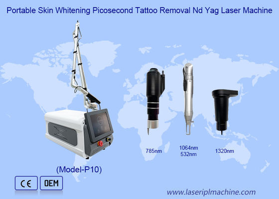 Goede prijs Draagbare huid whitening Picosecond tatoeage verwijdering Nd Yag laser machine online