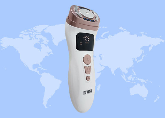 Goede prijs Huisgebruik Mini Gezichtslifting Anti-aging Huidversterker Ems HIFU Machine online