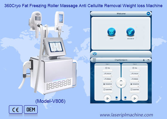 Goede prijs 360 Cryo Fat Freezing Roller Massager Anti Cellulitis Removal Gewichtsverlies Machine online