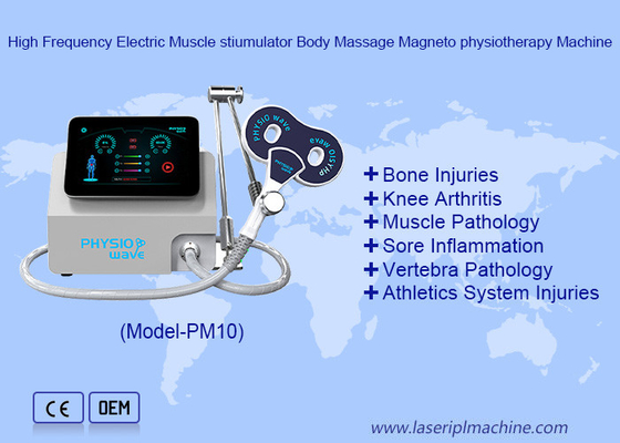 Dubbele magnetische ring voor spiercontractie Rehabilitatie Physio Magneto Machine