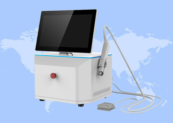 Goede prijs Fijne lijnen verminderen huidverjonging Goud Radiofrequentie RF Microneedle Machine online