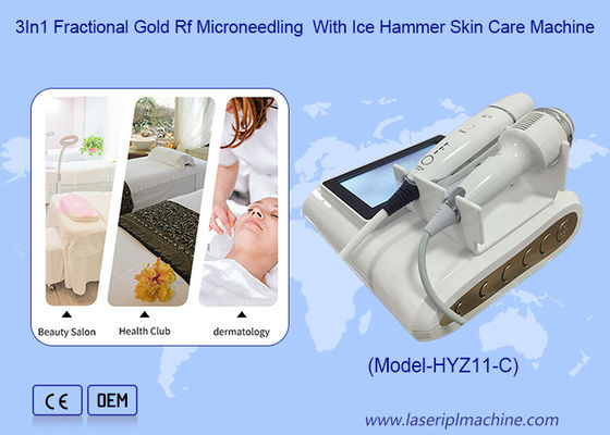 Anti-Aging 2-in-1 Rf Hifu met Ice Hammer Huidverstrakking Huidverzorgingsmachine