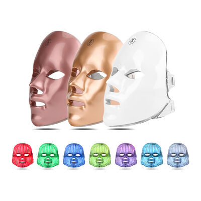 Goede prijs 7 kleuren Pdt Led Light Therapy Gezichtsmasker Voor Anti Wrinkel Huidverzorging Schoonheid online