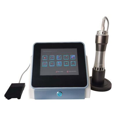 Goede prijs Van het de Schokgolf het Ultrasone Gewicht van de pijnhulp Lichaam die van de het Verliesmachine OEM/ODM een nieuwe vorm geven online