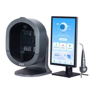 3D AI Intelligente 2in1 Single Handle Scalp Scanner Gezichtshuid Analyzer