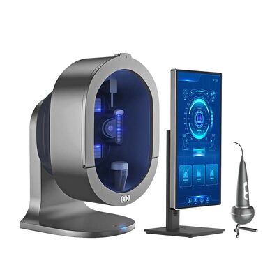 Goede prijs 2-in-1 3 camera's 3D AI microscopische hoofdhuid handvat hoofdhuid scanner gezichtshuid analyzer online