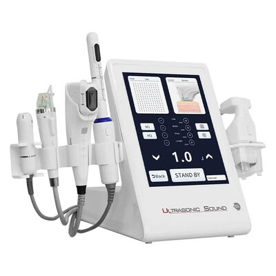 Goede prijs Vmax 12 het Gezicht van de de Machine Antirimpel van Lijnen het Draagbare Hifu het Opheffen Huid Aanhalen online