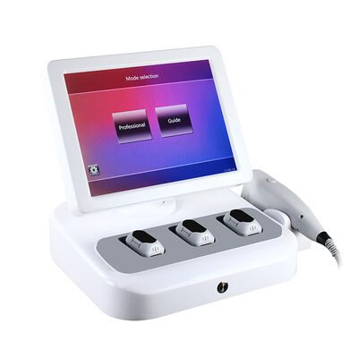 Goede prijs 10000 Schoten Ultrasone Gezichts2000w 4MHz 220V 3D HIFU Machine online