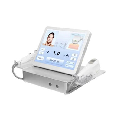 Goede prijs Dubbele handgrepen 7D Hifu 2 in 1 Ogen Lifting Skin Anti Aging 7D Afslankmachine online