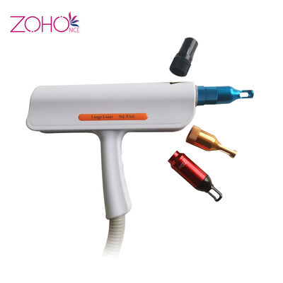 Goede prijs 7mm de Laser Handpiece van Rod Handheld Tattoo Removal Nd Yag van de Diameterlaser online