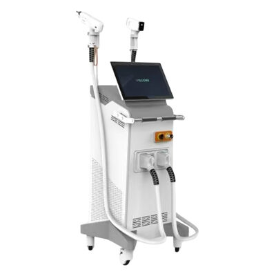 2in1 Nd Yag Pico Laser Tattoo Removal Permanent 755 1064 808nm Ice Diode Laser Haarverwijdering Machine