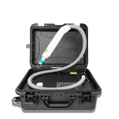 Goede prijs Trolley Case 1064nm 532nm 1320nm Q Switch Nd Yag Laser Tattoo Verwijdering Machine online