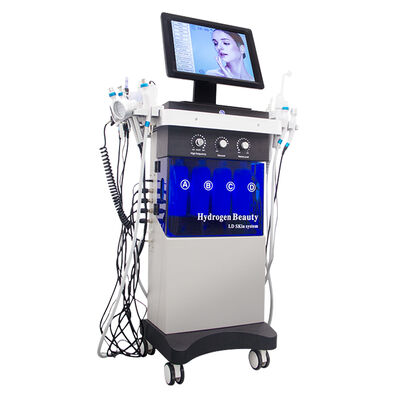 Goede prijs 14 In1 Aqua Peeling Jet Peel Hydro Dermabrasion Facial Cleaning Machine online