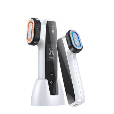 Goede prijs 6 IN 1 het Reinigen rf het Gezicht van het Schoonheidsmateriaal EMS het Opheffen het Aanhalen Massage online