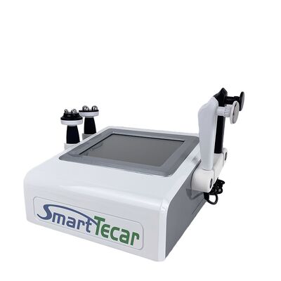 Goede prijs 4in1 Tecar Machine CET RET RF Fysiotherapie Gezichtslift 448 Khz lichaamsmassage online