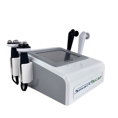 Draagbare 448KHz CET RET RF pijnstiller TECAR Therapy Machine voor huidverstrengeling