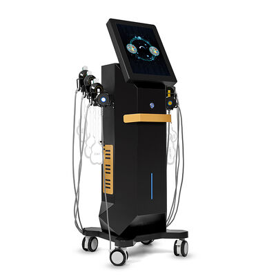 Goede prijs 6 IN 1 Elektromagnetische stimulatie EMS RF gezichtssculptuur EMRF-machine online