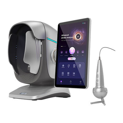 Goede prijs 2in1 36 miljoen pixels Huid en hoofdhuid Analyzer 3D AI detectie Huid Analyzer online