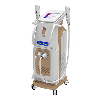 Goede prijs 2 in 1 Permanent IPL van de de Verwijderingsmachine van het Laserhaar de Schoonheidsmateriaal E9sh van Shr online
