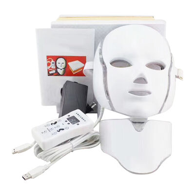 Goede prijs 7 Kleurgeleide Pdt Gezichtsrimpelverwijderend lichttherapie masker Huishoudelijk gebruik online