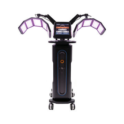 Goede prijs Anti-aging Haarhergroei 273 stuks 7 Kleuren Dubbele PDT LED Lichttherapie Machine Online