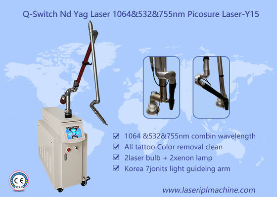 Goede prijs Q Switch ND YAG Spot Removal Pigment Removal Picosecond Laser Tatoeage verwijdering online