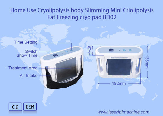 Goede prijs Draagbaar Cryolipolysis-Mini het Lichaamsvermageringsdieet die van de Vermageringsdieetmachine Vet Verliesapparaat beeldhouwen online