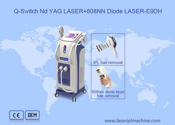 Goede prijs Multifunctionele IPL 808nm Diode Laser Hair Removal Beauty Machine online
