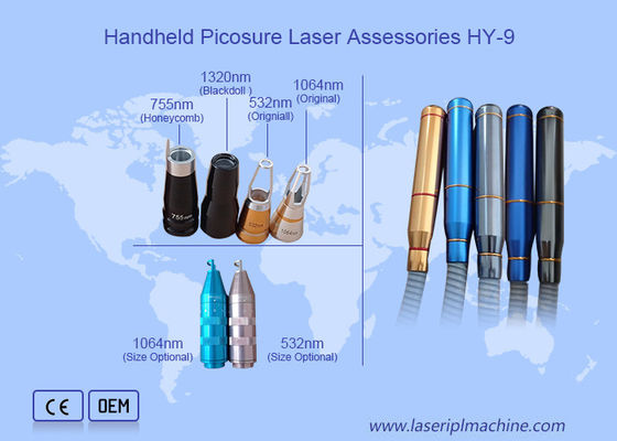 Goede prijs Nd Yag Shrink Pore 532nm 1032nm Tattoo Removal Handle Accessoires HY-9 online