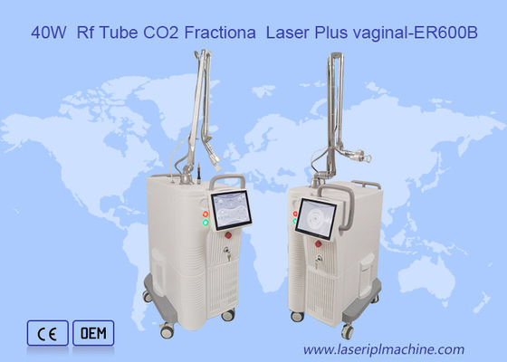 Goede prijs Van de Buis Verwaarloosbare Co2 van Vaginal Tightening 40W rf de Lasermachine online
