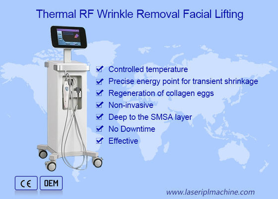 Goede prijs Anti aging Acne Removal Color Screen Thermagic RF Beauty Machine For Salon online